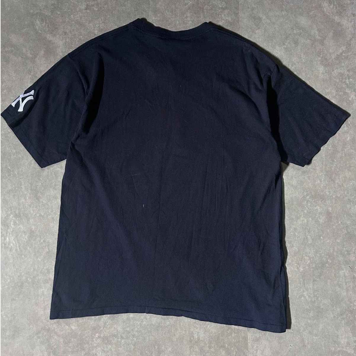 Nutmeg 90's Vintage New York Yankees Nutmeg Navy T-Shirt - XL Size US XL / EU 56 / 4 - 4 Thumbnail