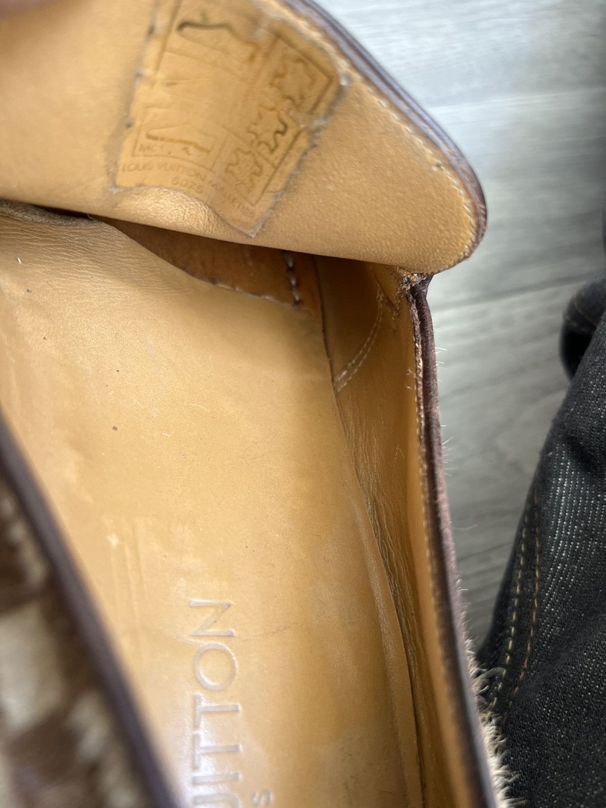 Louis Vuitton Louis vuitton damier pony hair draft square toe loafer Size US 9 / EU 42 - 13 Thumbnail