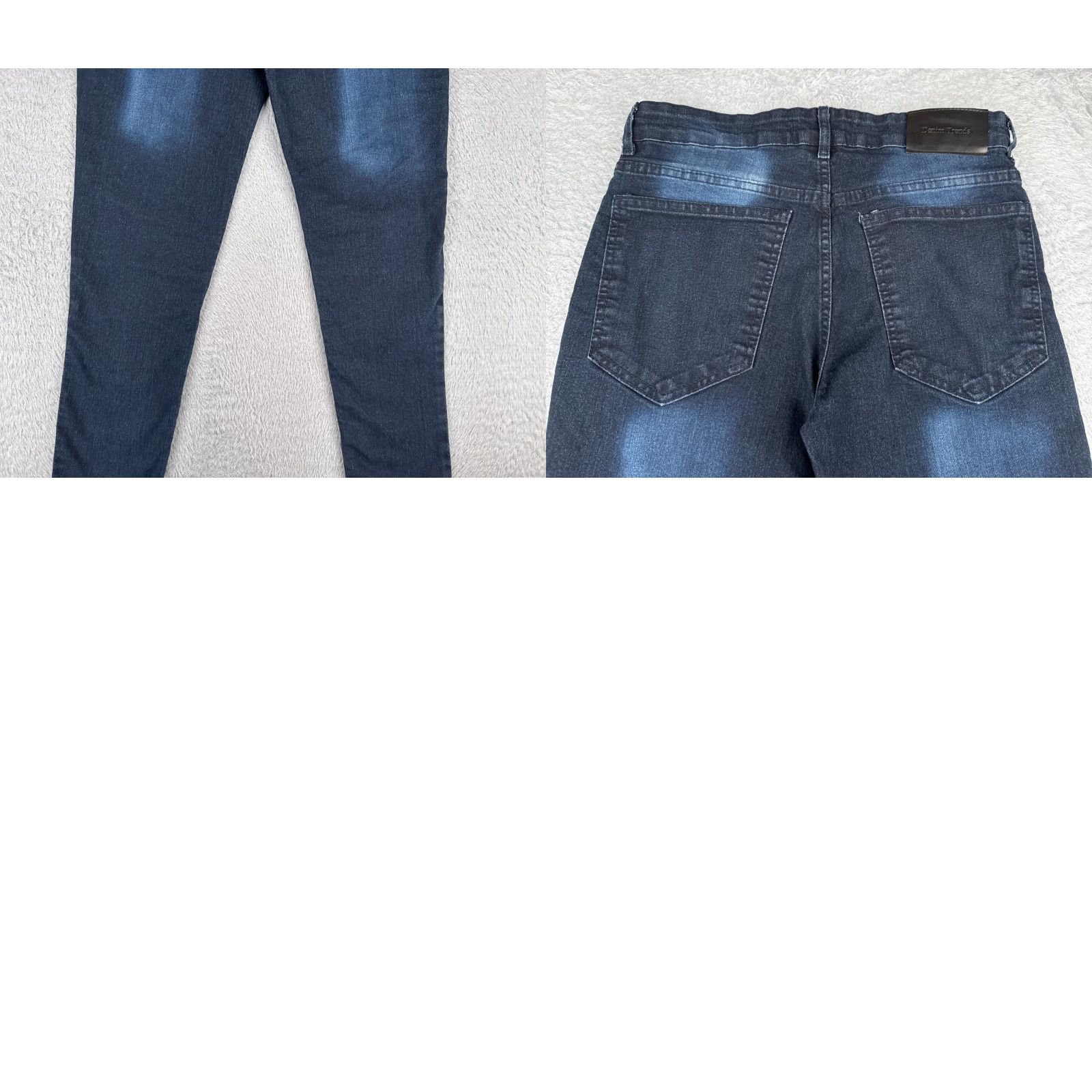 Vintage Denim Trends Jeans Womens Jeans Blue Dark Wash Mid Rise Stretch 30x30 Bootcut 5-Pocket Denim Trends Womens Boys? Size 30" / US 8 / IT 44 - 10 Thumbnail