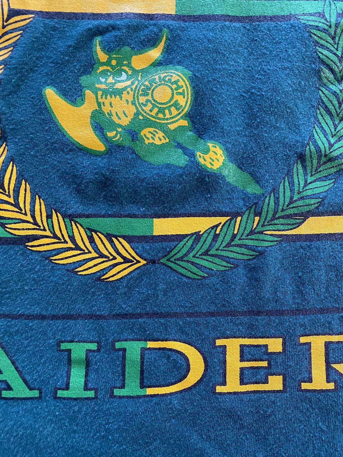 Other Vintage 90’s Wright State Raiders Single Stitch Sleeves Tee Size US L / EU 52-54 / 3 - 7 Thumbnail