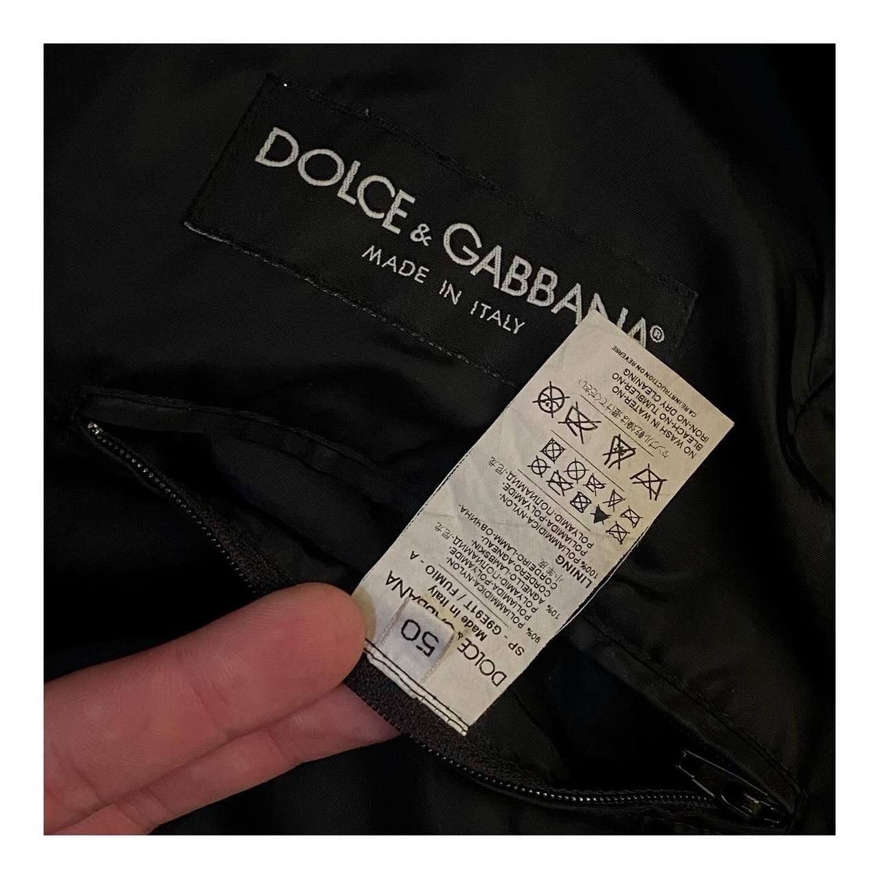 Dolce & Gabbana Dolce & Gabbana Leather Bomber jacket Size US M / EU 48-50 / 2 - 3 Thumbnail