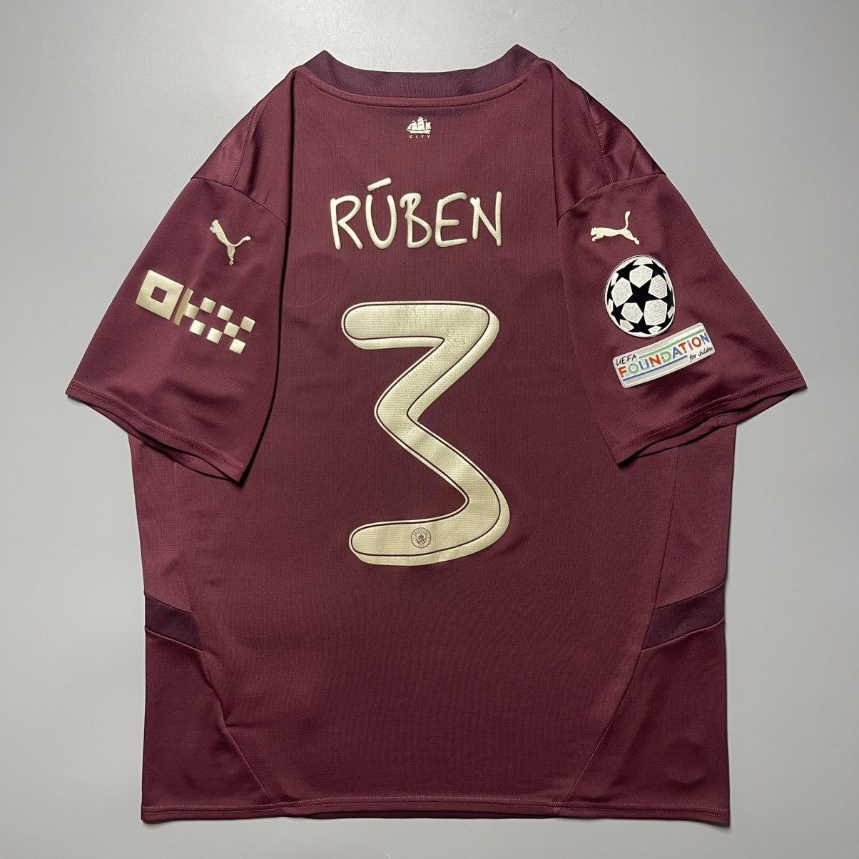 Puma MAN CITY PUMA 2024/2025 FOOTBALL THIRD JERSEY #3 RUBEN DIAS Size US XL / EU 56 / 4 - 1 Thumbnail