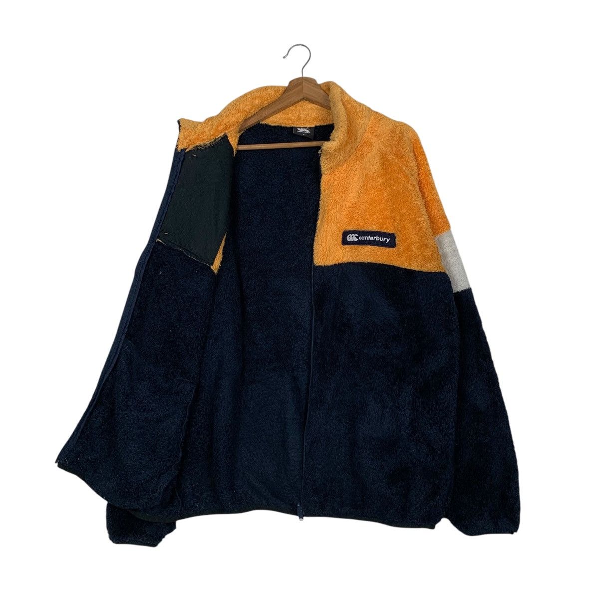 Canterbury of New Zealand CANTERBURY Colorblock Zipper Fleece Jacket #2036-C88 Size US L / EU 52-54 / 3 - 9 Thumbnail