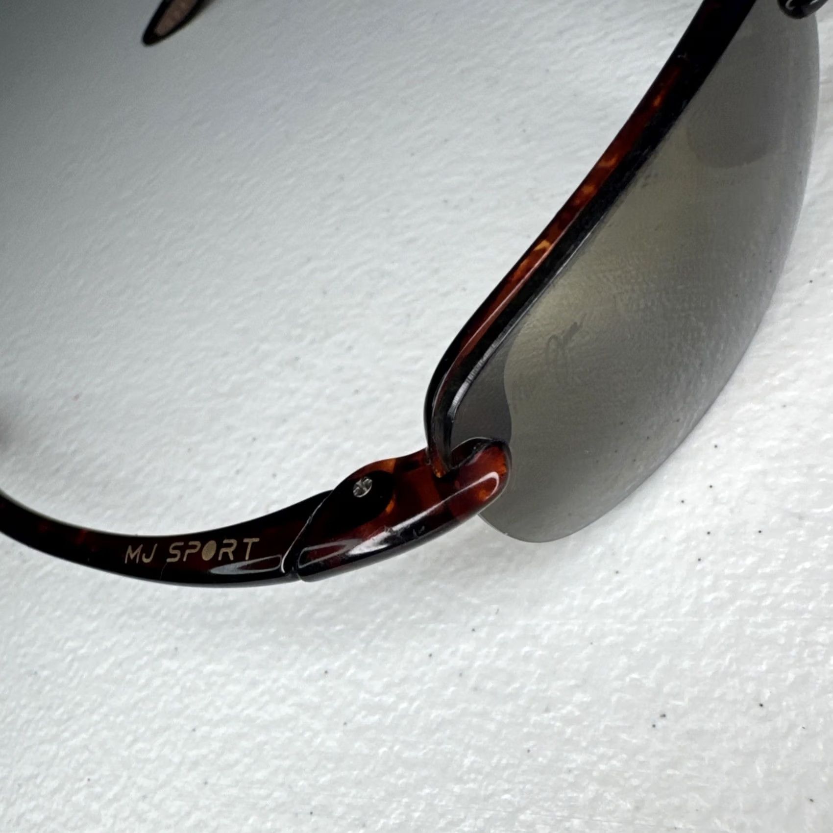 Maui Jim Sandy Beach Sunglasses Mj-408-10 Glossy Tortoise Frames Only Mj Sport Unisex Adults, Men's — image 4 of 6