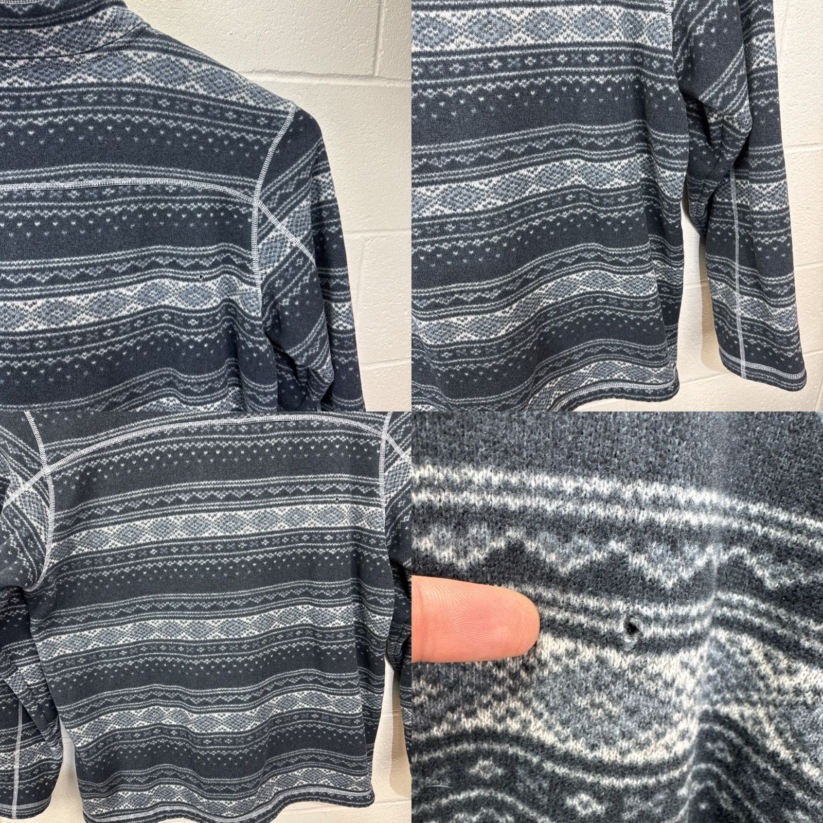 The North Face The North Face Tsillan Fleece 1/4 Zip Jacket Mens 2XL Fair Isle Aztec Multicolor Embroidered Logo Zip Jacket Size US XXL / EU 58 / 5 - 10 Thumbnail