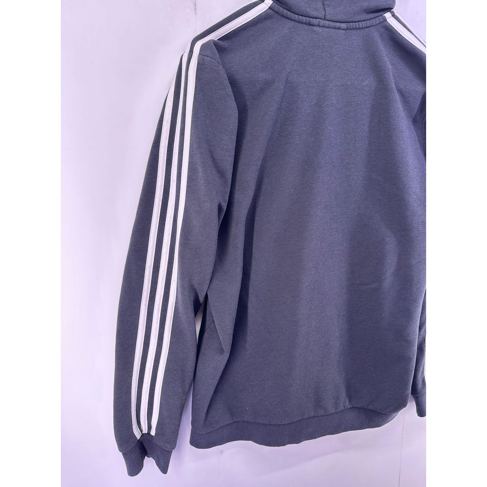 Adidas Adidas Black and White Zip Up Hoodie Size Large Size US L / EU 52-54 / 3 - 9 Thumbnail