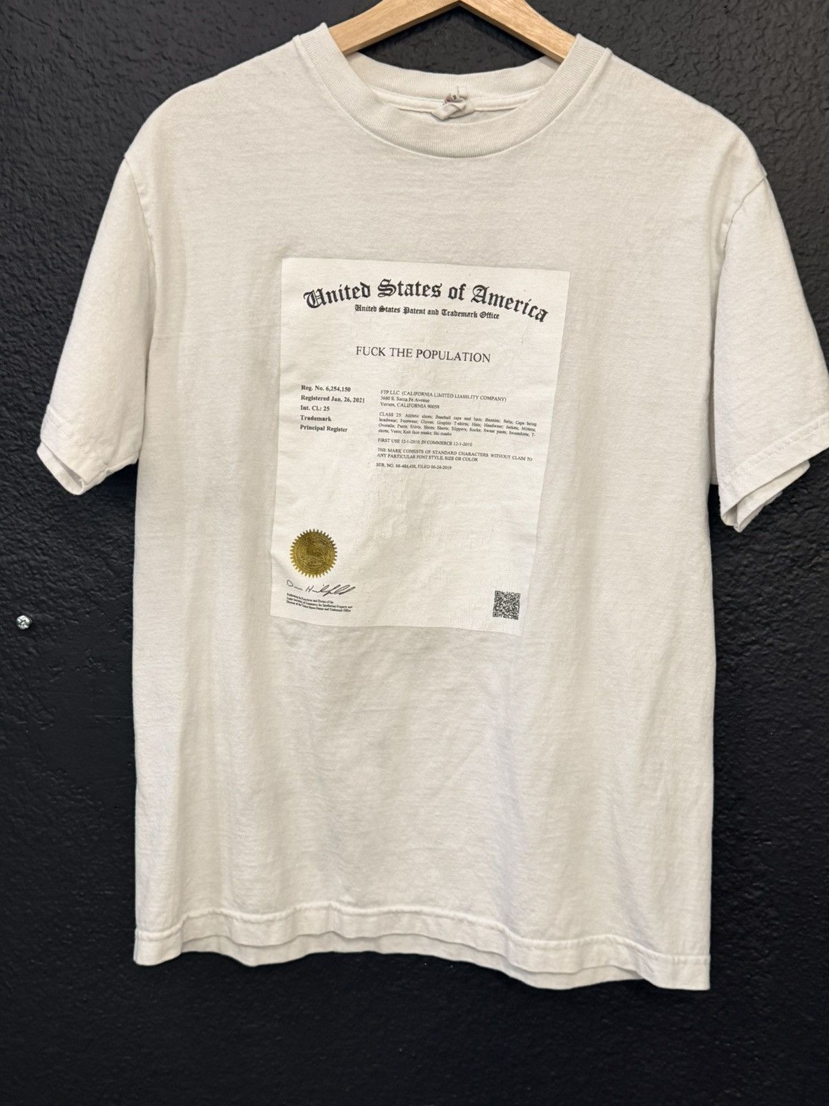 Other Ftp f the population tee Size US M / EU 48-50 / 2 - 1 Thumbnail