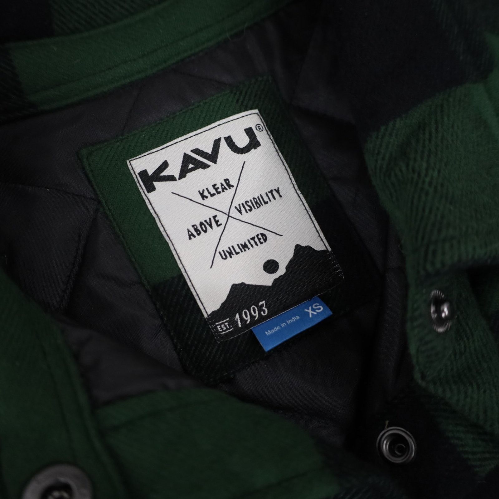 KAVU Kavu Quilted Flannel Shirt Jacket Size US XS / EU 42 / 0 - 5 Thumbnail