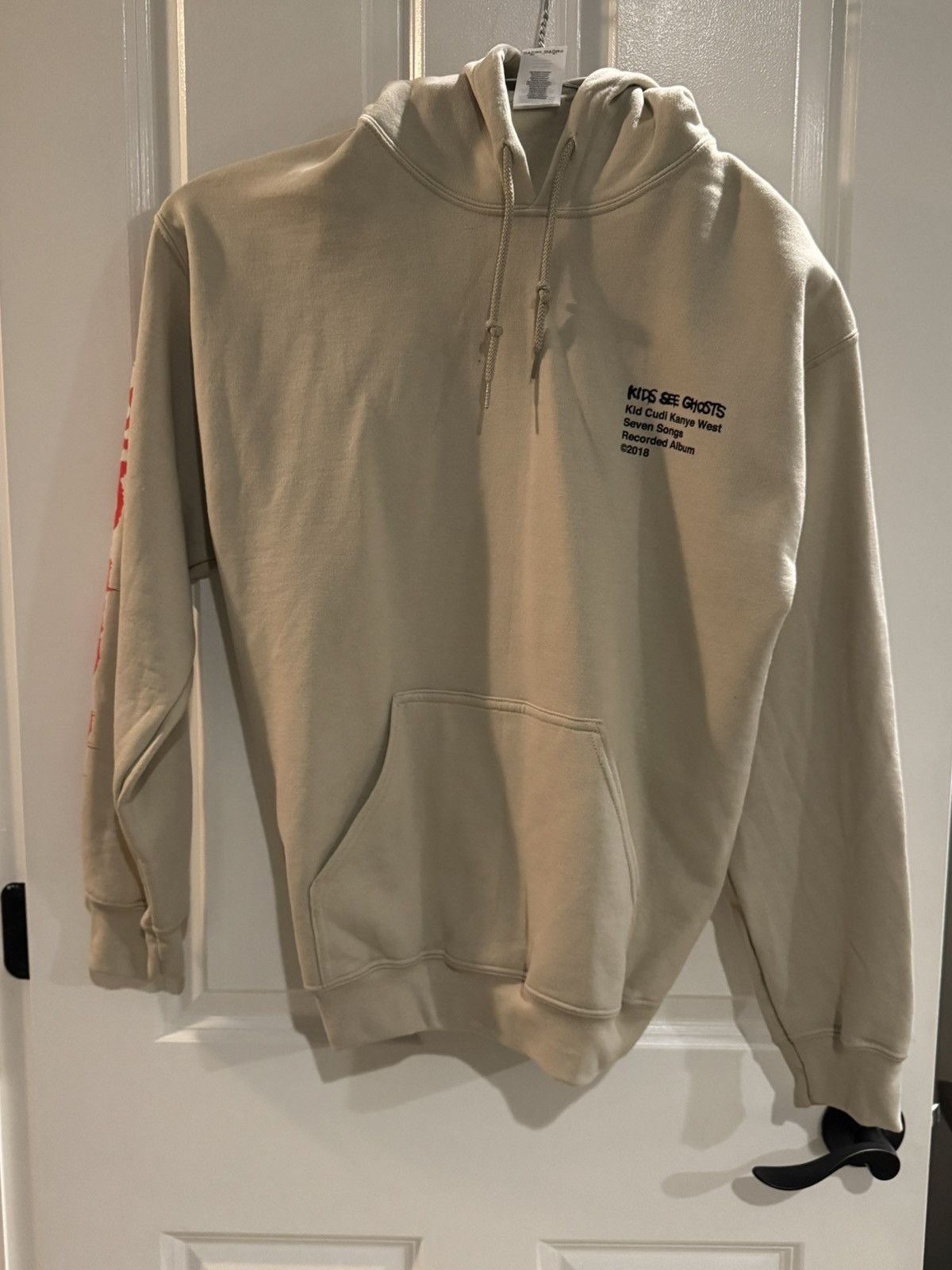 KIDS SEE GHOSTS Kanye West Murakami Medium Hoodie 2018 Tour