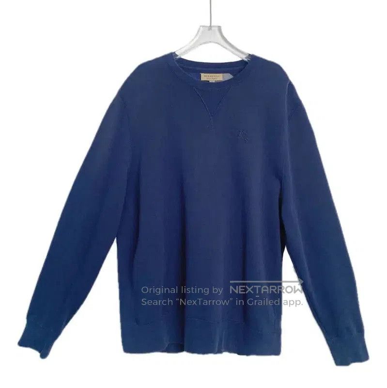 Burberry Burberry Navy Cotton Sweatshirt for Men. Size US XXL / EU 58 / 5 - 1 Thumbnail