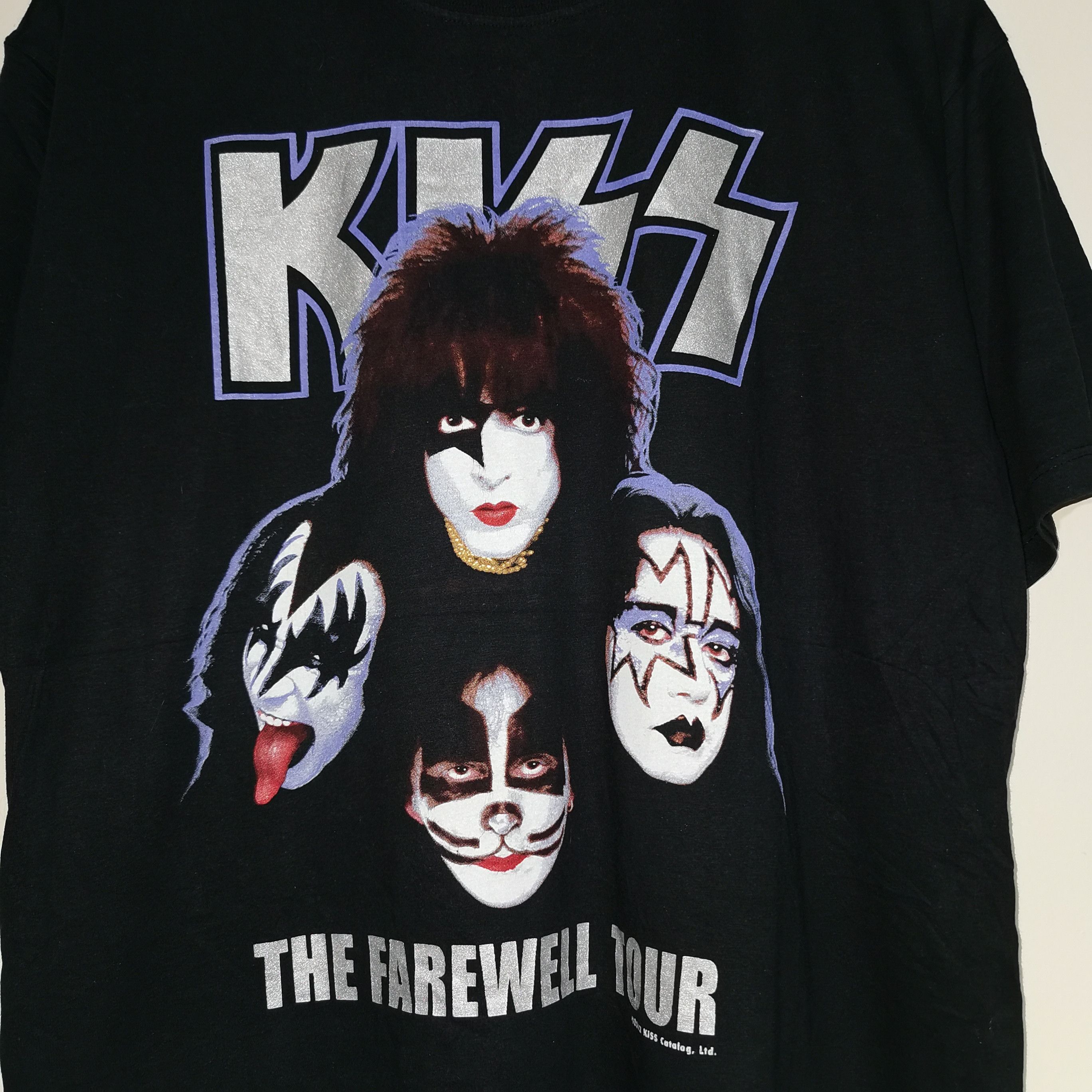 Band Tees × KISS × Vintage T-shirt kiss vintage 'the farewell tour official 2002 Size US L / EU 52-54 / 3 - 3 Thumbnail