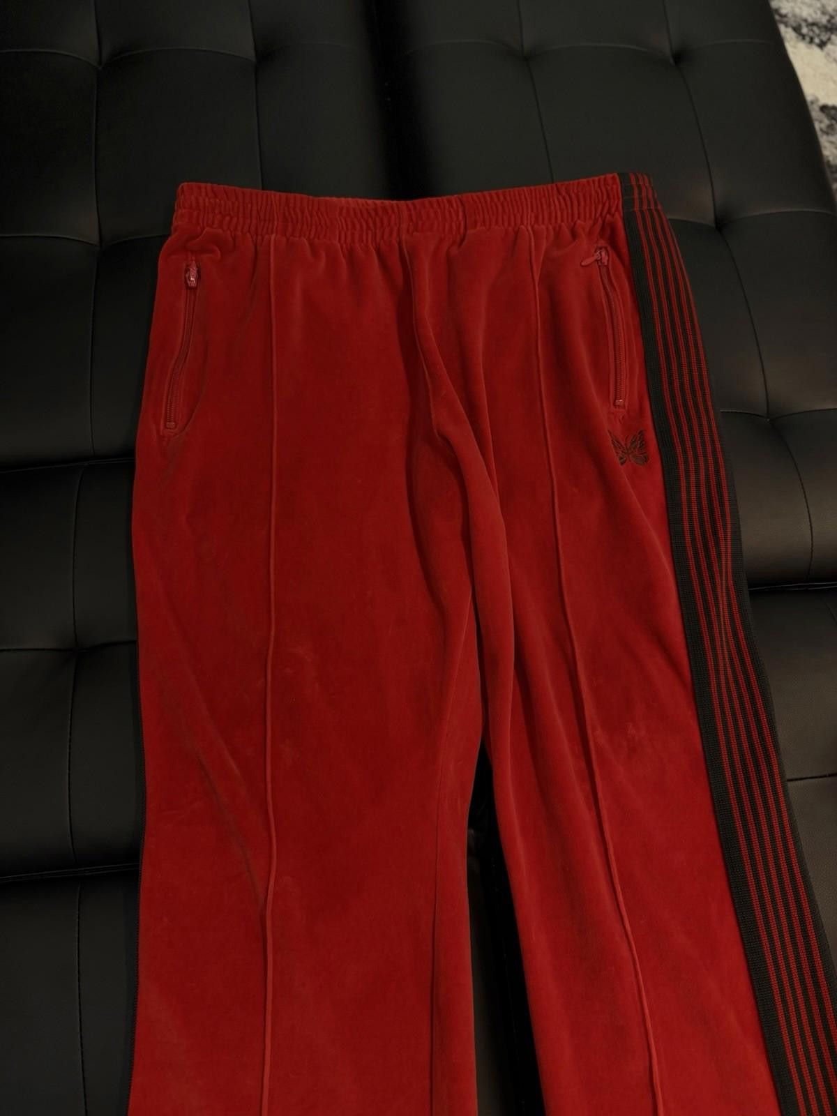 Needles NEEDLES Track Pants Size Medium Red 100% Authentic Size US 32 / EU 48 - 8 Thumbnail