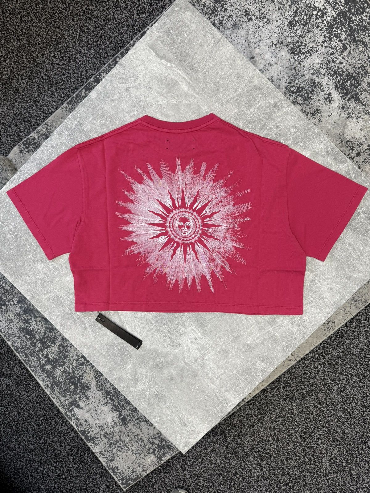 Amiri Amiri Sun Cropped Tee Fuchsia. size M. bnwt. rrp £390 Size M / US 6-8 / IT 42-44 - 2 Thumbnail