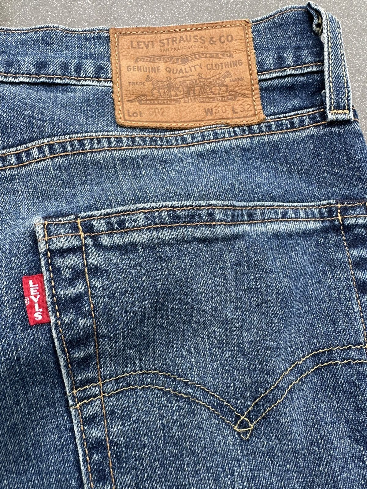 Levi's JEANS LEVI STRAUSS & Co. 502 Size US 32 / EU 48 - 4 Thumbnail