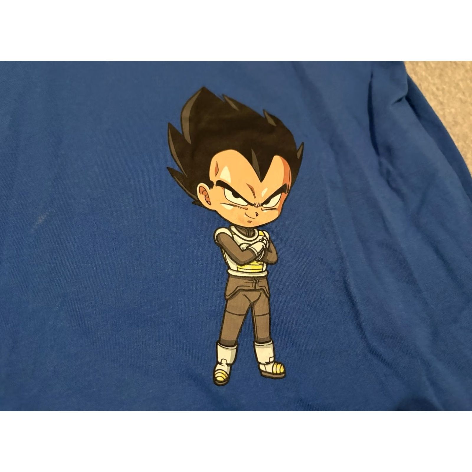 Vintage Dragon Ball Z Dragon Ball Z Super Blue T-Shirt Toei Animation Anime Blue L Men Short Sleeve Crew Neck Graphic Print Shirt Century Size US L / EU 52-54 / 3 - 3 Thumbnail