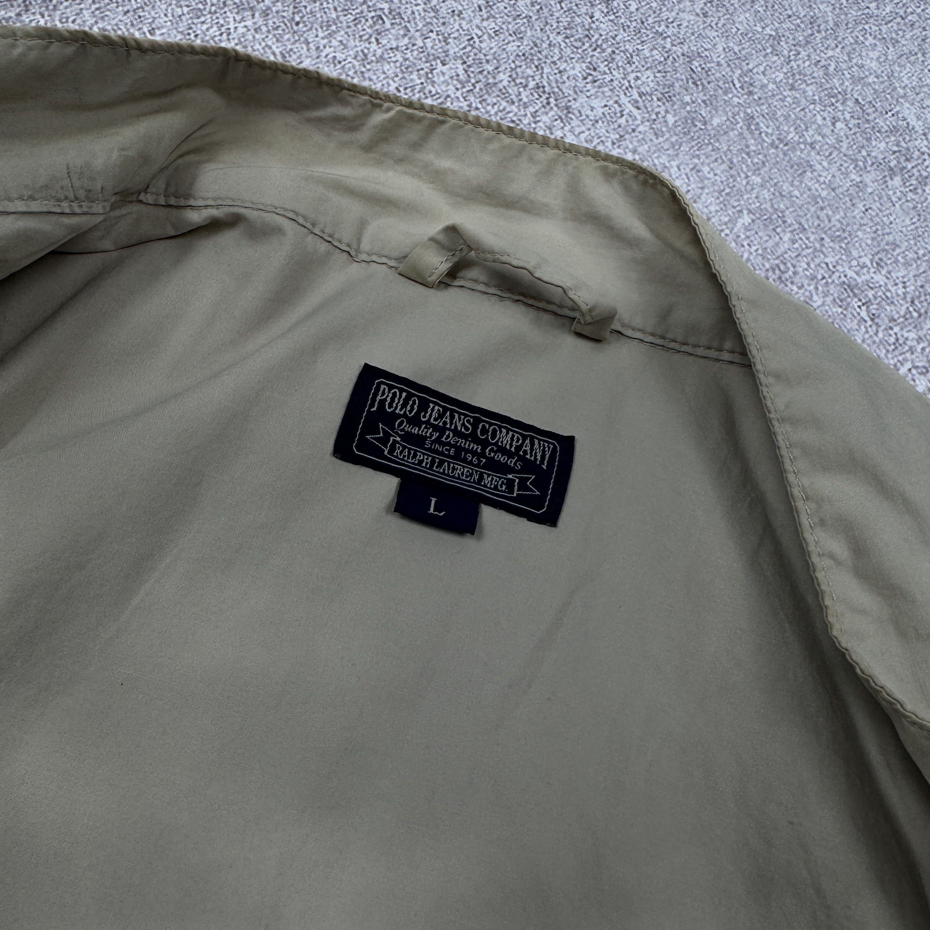 Polo Ralph Lauren × Ralph Lauren Men`s POLO RALPH LAUREN BACKSIDE USA 67 BOMBER JACKET SIZE L Size US L / EU 52-54 / 3 - 10 Thumbnail