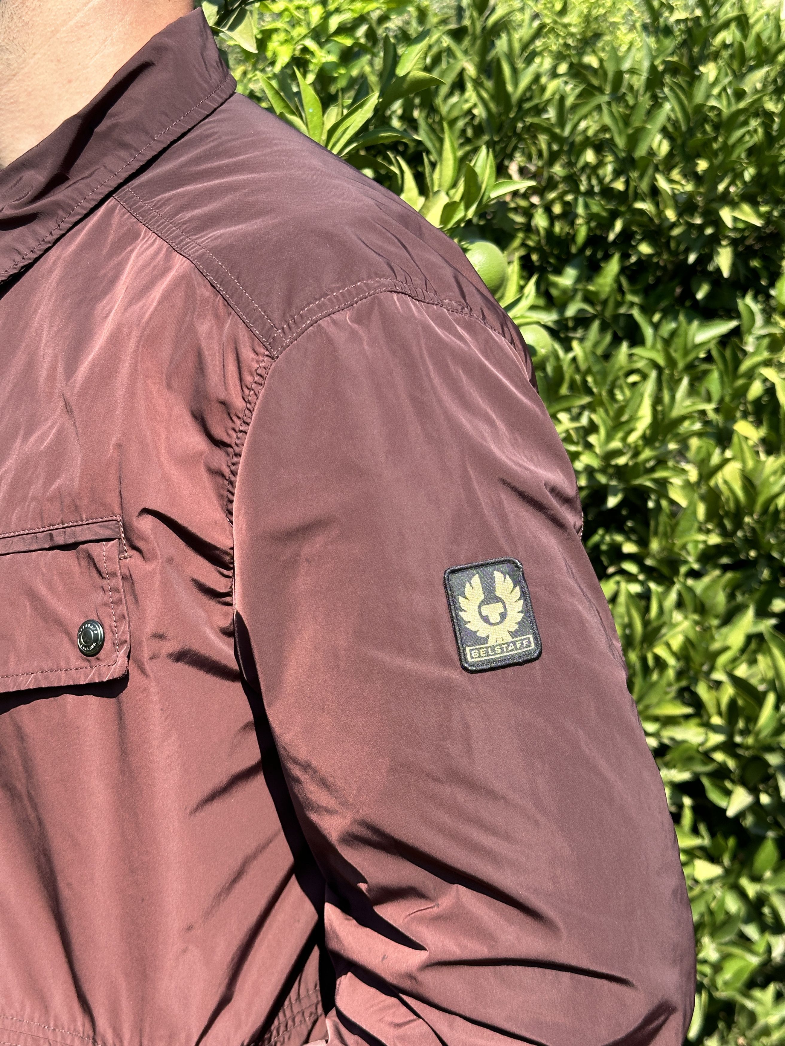 Belstaff Belstaff Light 2023 Bomber Aviator Metallic Cherry Size 2XL Size US XXL / EU 58 / 5 - 7 Thumbnail