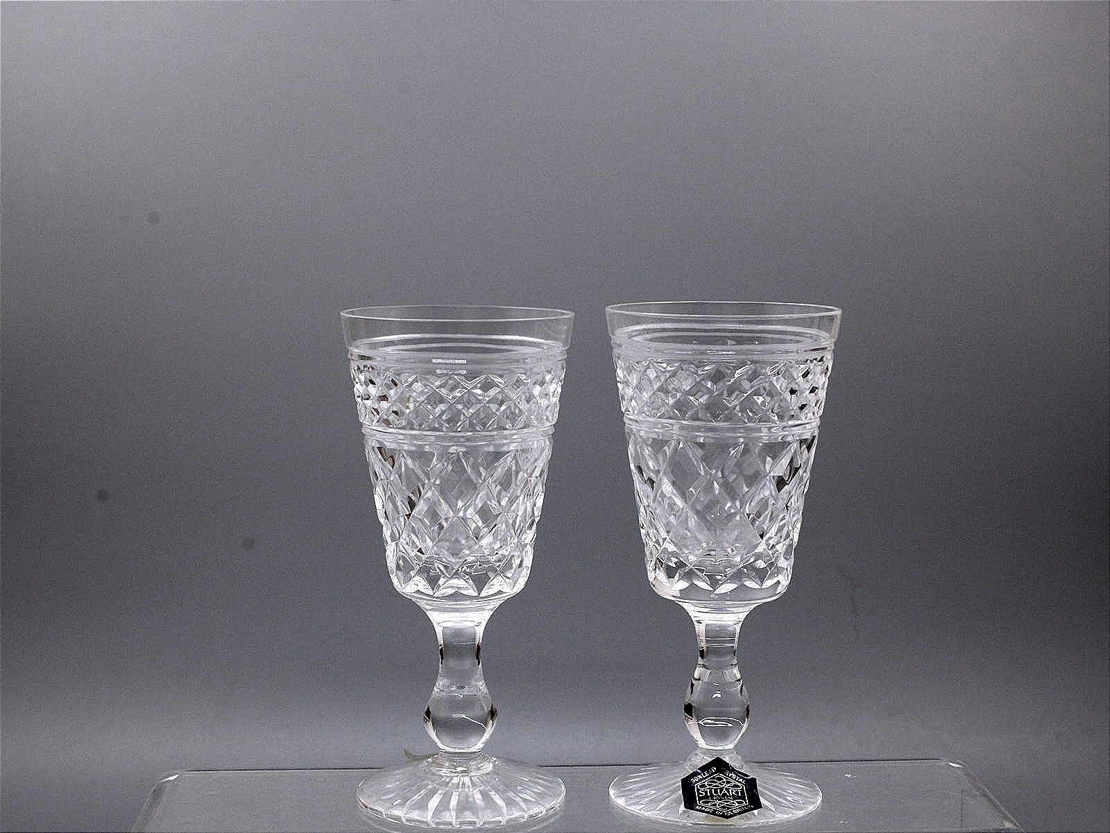 Starter Stuart crystal Sandringham sherry glasses Set of 2 With Box Size ONE SIZE - 2 Thumbnail
