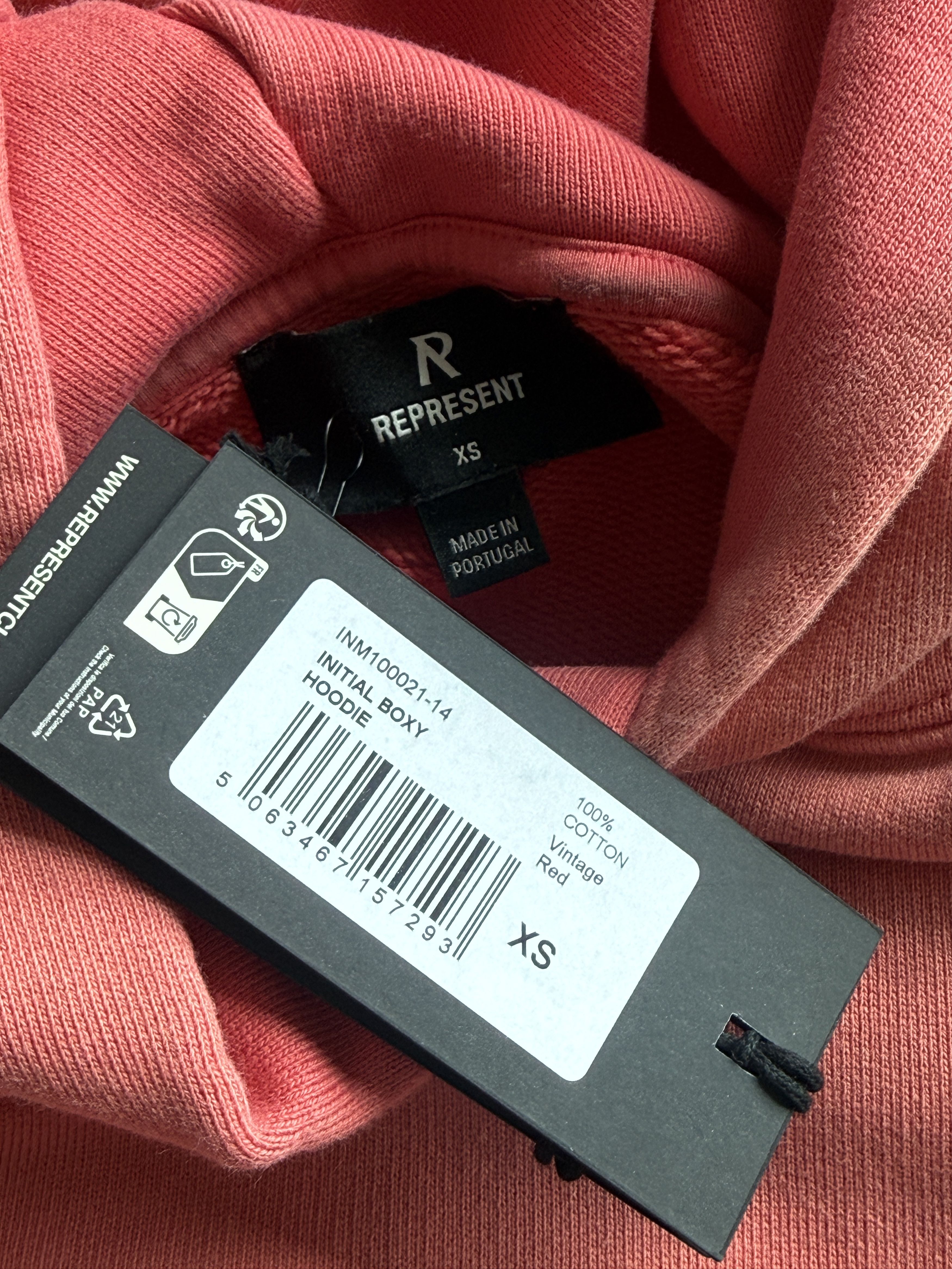 Represent Clo. Initial Boxy Hoodie Size US XS / EU 42 / 0 - 4 Thumbnail