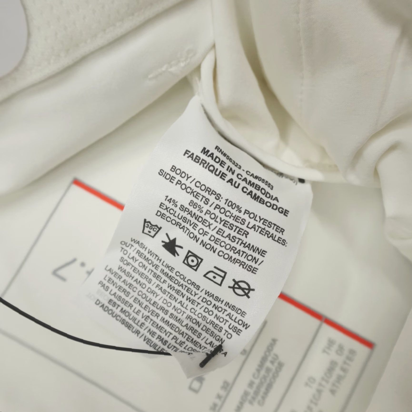 Nike Nike 24.7 PerfectStretch 5 Pocket Pants Mens Size 34x32 Dri FIT HQ6930-133 Plain White Size US 34 / EU 50 - 5 Thumbnail