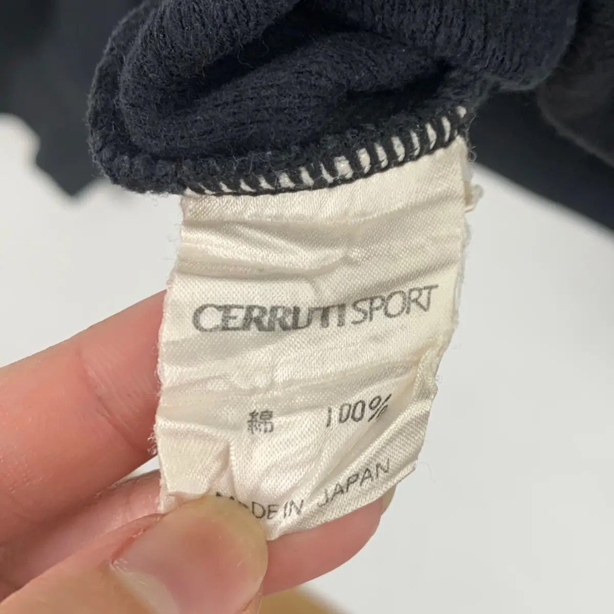 Cerruti 1881 Vtg 90’ CERRUTI 1881 PARIS Sport Collection Henley Sweater Size M / US 6-8 / IT 42-44 - 8 Thumbnail