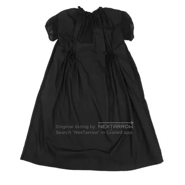 Comme des Garcons Comme des Garcons Black vintage lace puff-sleeve dress Size S / US 4 / IT 40 - 3 Thumbnail