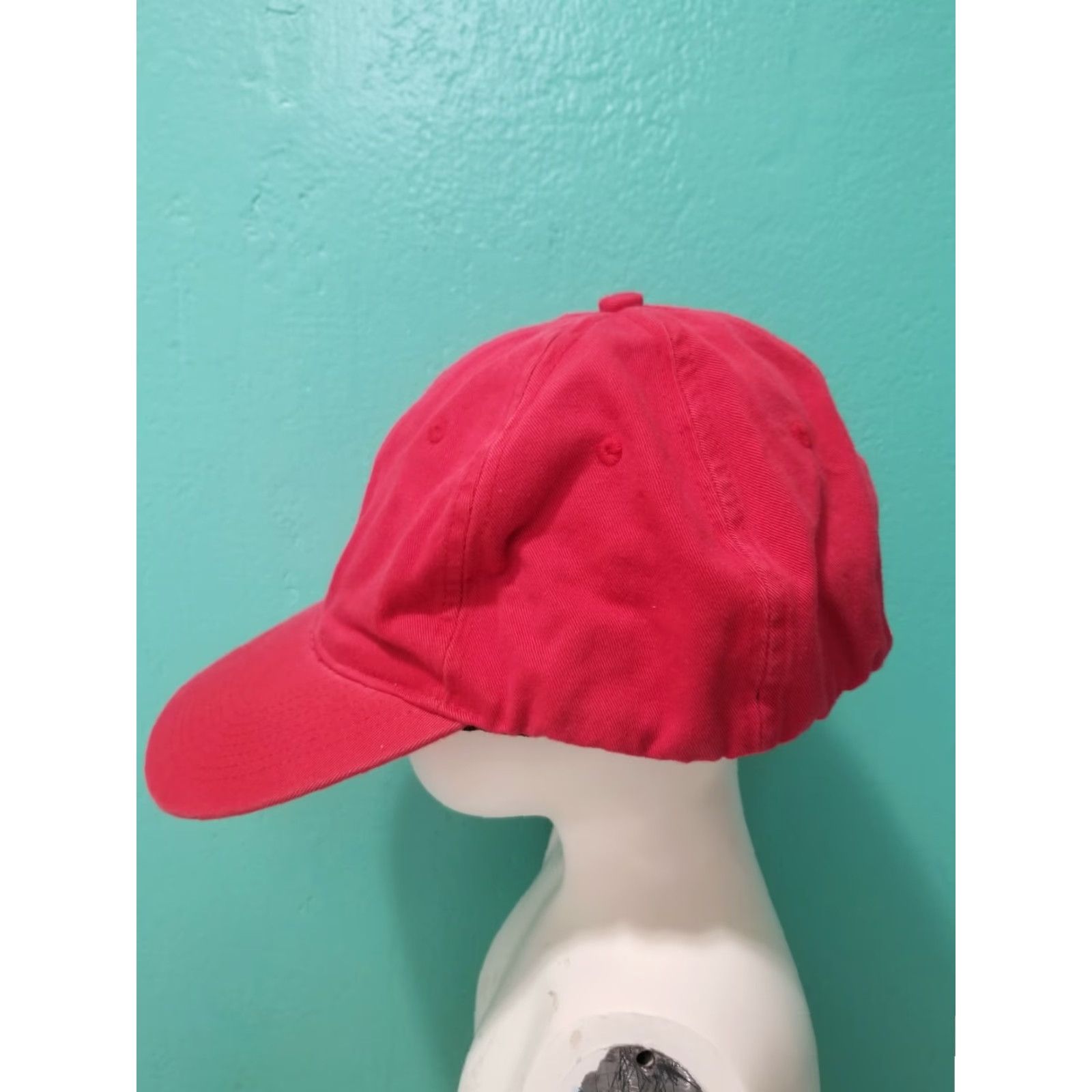 Vintage Vintage Dewars Red Baseball Dad Cap Hat 2001 Promo Scotch Whiskey Advertising Cap Mens Size ONE SIZE - 5 Thumbnail