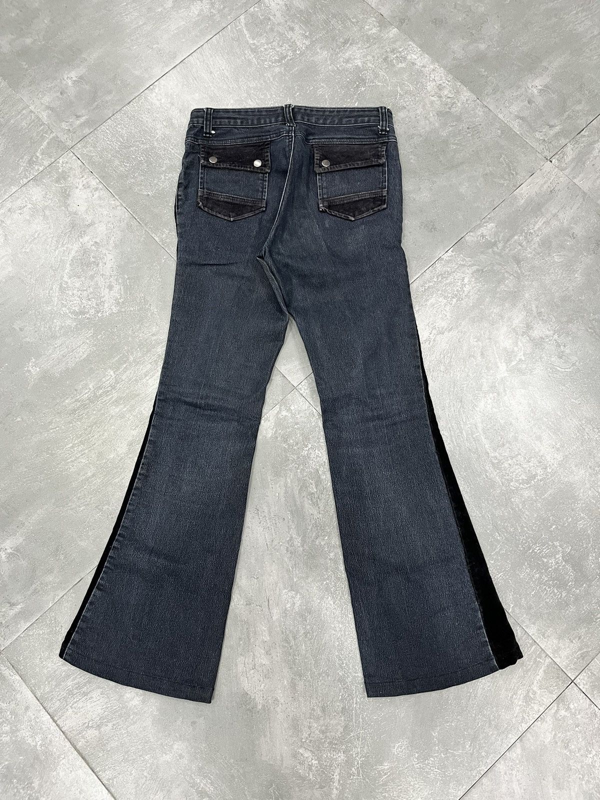 Japanese Brand Japanese Brand mix Corduroy Flared Jeans Size US 28 / EU 44 - 2 Thumbnail