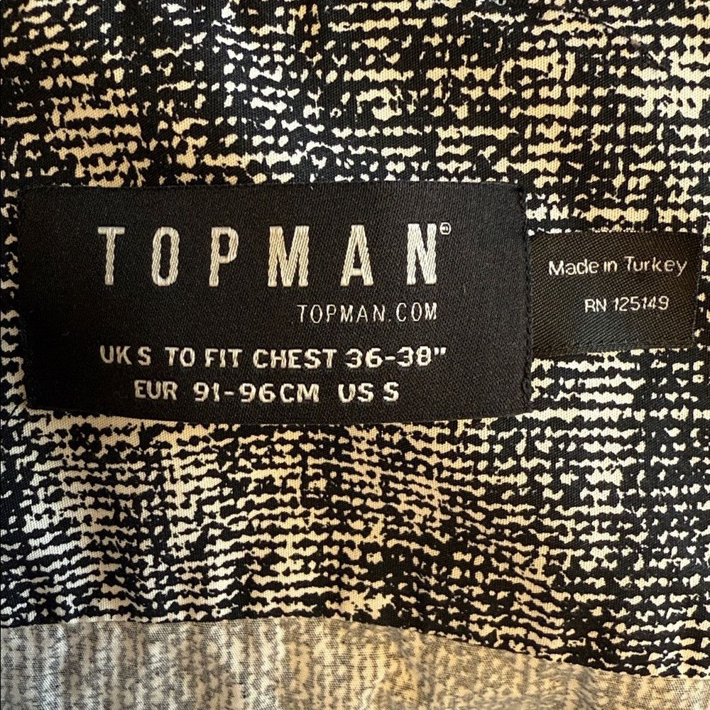 Topman Topman Short Sleeve Button-Down Shirt – Size Small Size US S / EU 44-46 / 1 - 8 Thumbnail