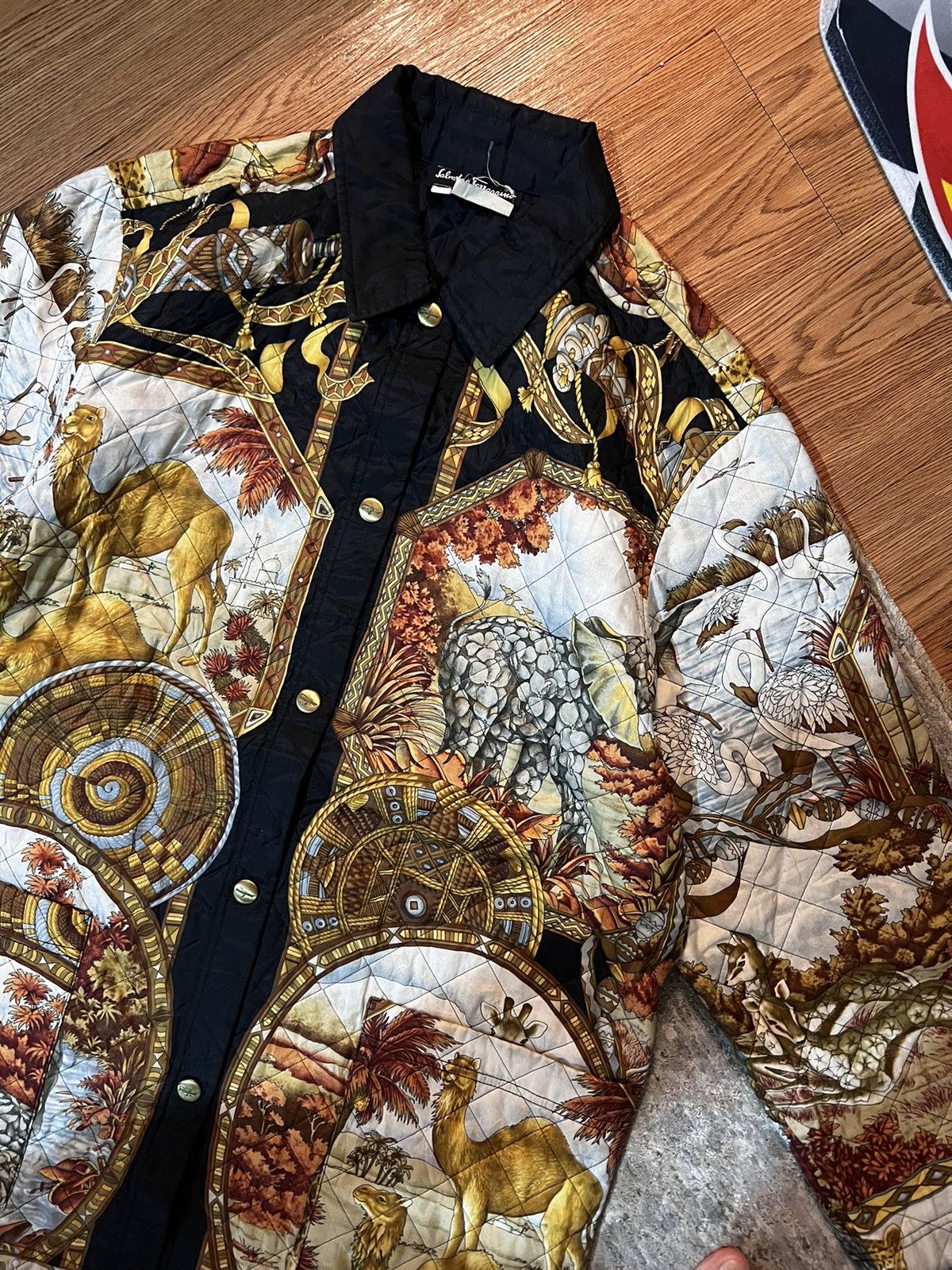 Designer × Salvatore Ferragamo × Vintage Salvatore ferragamo jacket Size US M / EU 48-50 / 2 - 3 Thumbnail