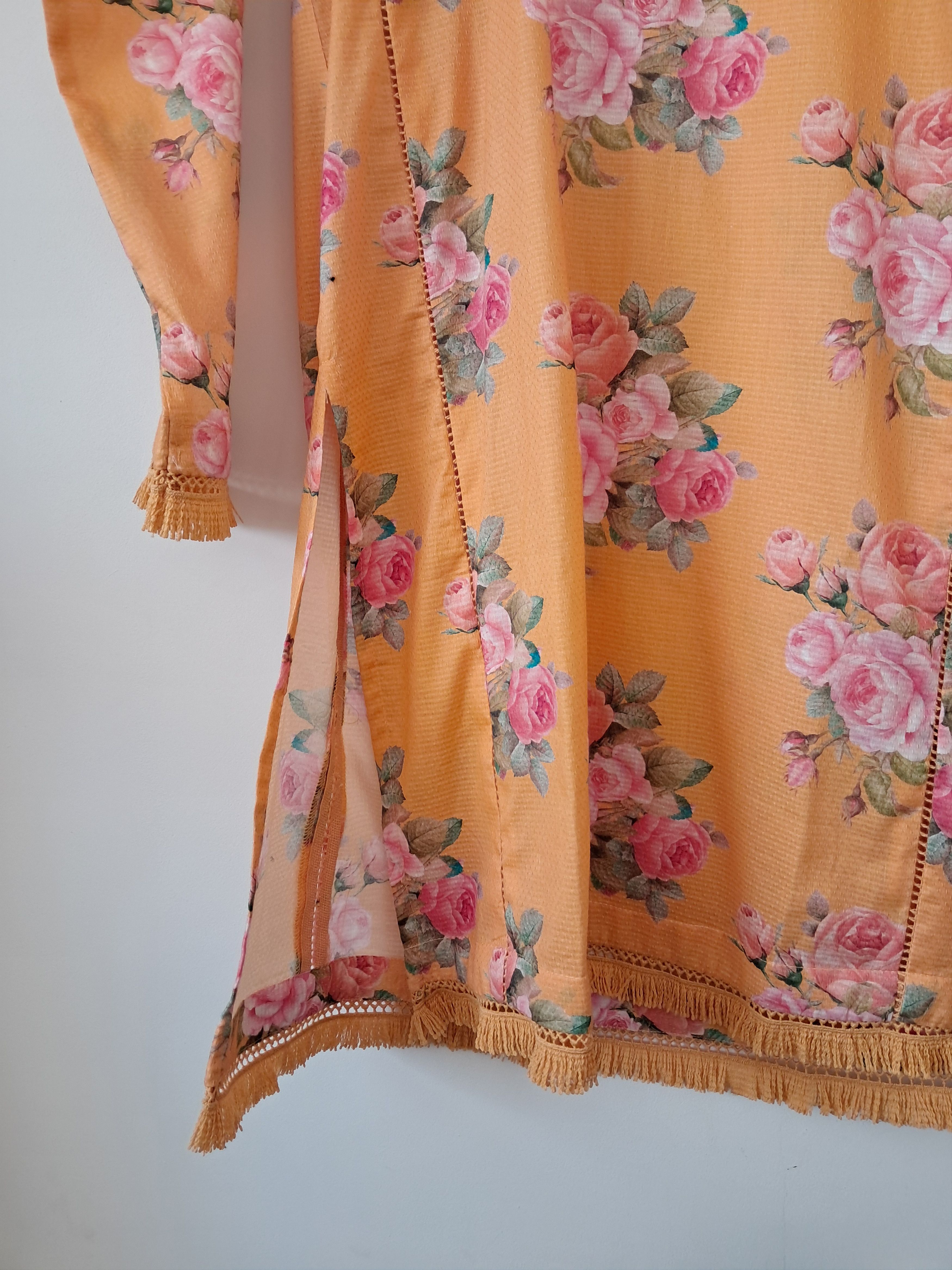 Designer Khaadi Tunic wiht flowers Size M / US 6-8 / IT 42-44 - 6 Thumbnail