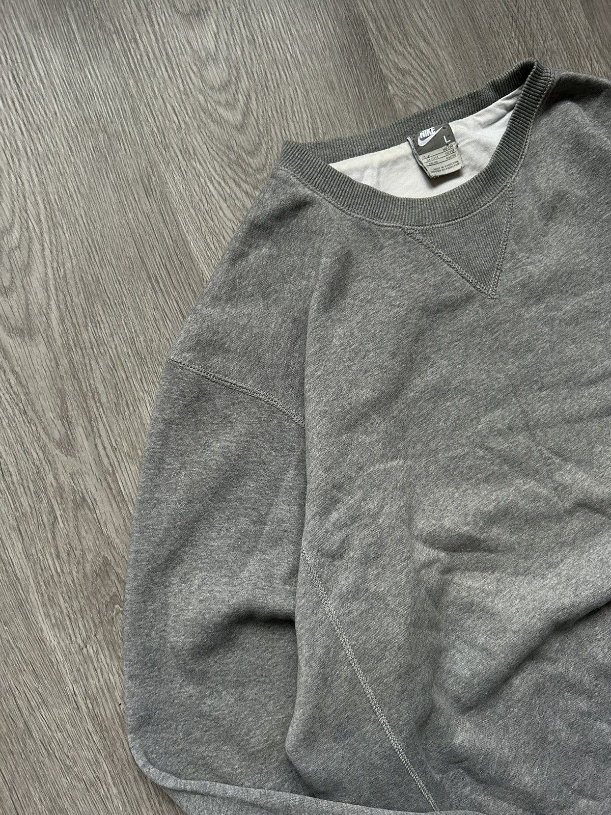 Nike × Vintage Sweatshirt Nike 🔘 Vintage 🔘 Streetwear, Sportswear 🔘 Size US L / EU 52-54 / 3 - 3 Thumbnail