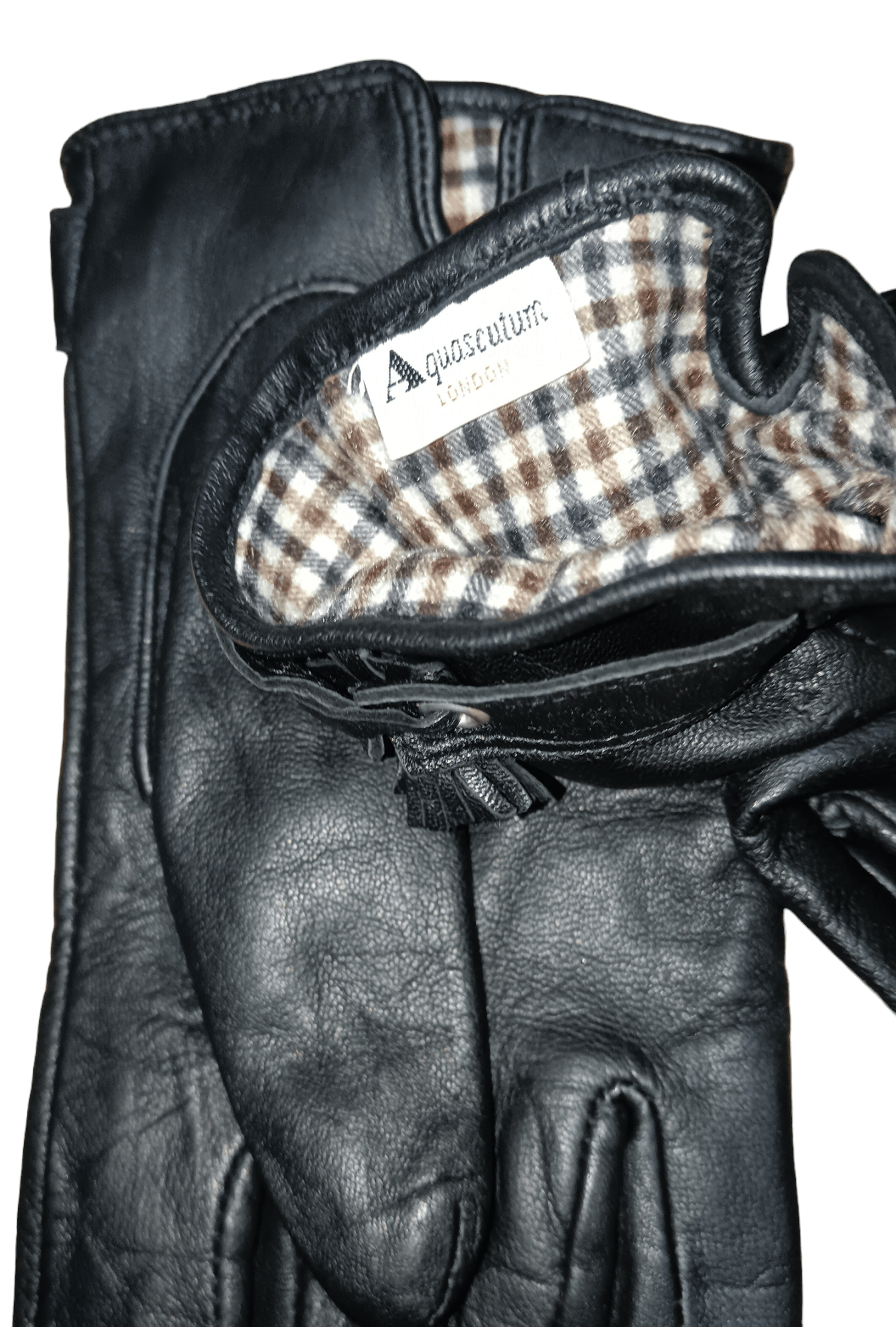 Aquascutum × Genuine Leather AQUASCUTUM LONDON LEATHER GLOVES Size ONE SIZE - 2 Thumbnail