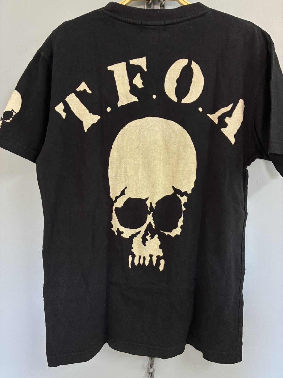 Japanese Brand Crows T.F.O.A skull head t shirt Size US M / EU 48-50 / 2 - 3 Thumbnail