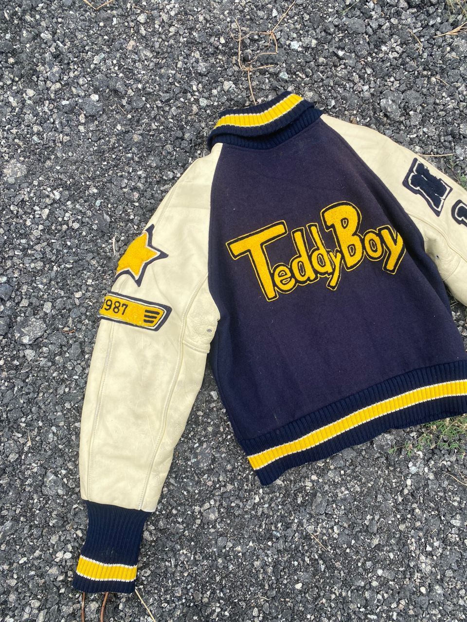 Vintage Vintage varsity jacket custom made by tm Ethetics Size US M / EU 48-50 / 2 - 11 Thumbnail
