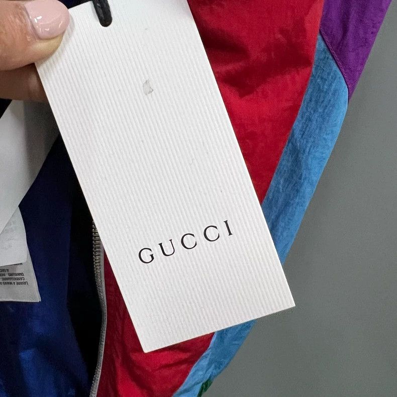 Gucci Gucci Silhouette color block stitching jacket Size US S / EU 44-46 / 1 - 5 Thumbnail