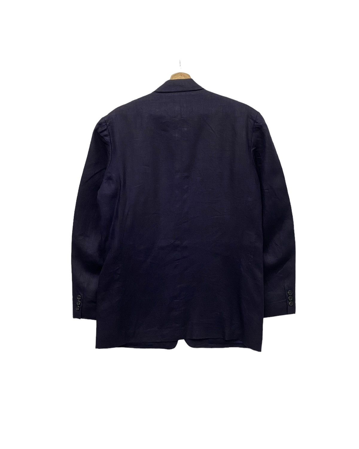 Y's × Y's for Men × Yohji Yamamoto 🔥RARE LQ YS FOR MEN DARK PURPLE BLAZER JACKET Size US M / EU 48-50 / 2 - 5 Thumbnail