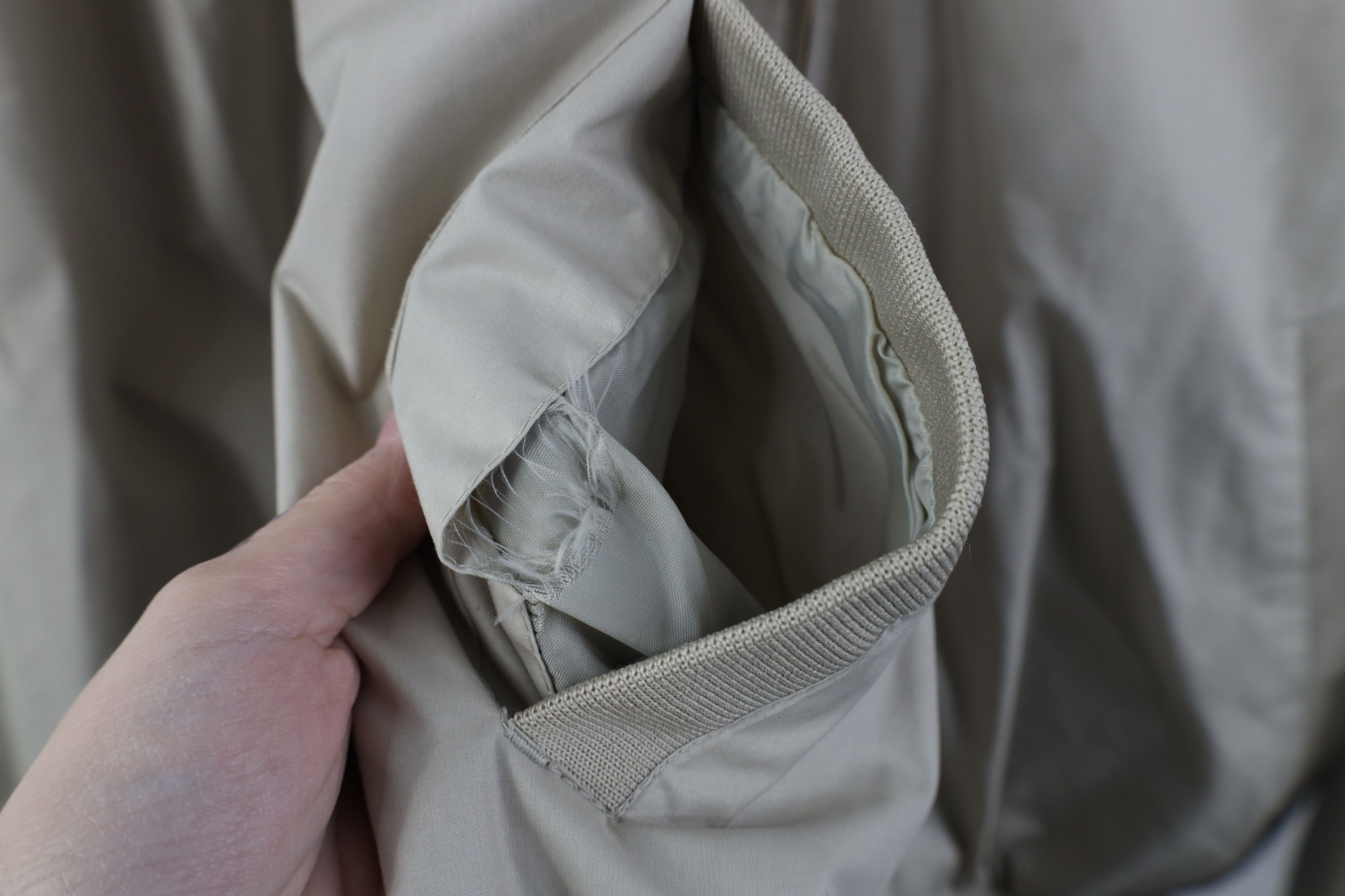 Vintage Vintage 80s 90s Streetwear Cafe Racer Bomber Jacket Beige Size US L / EU 52-54 / 3 - 7 Thumbnail
