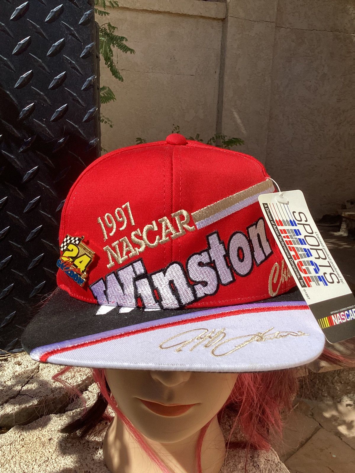 Chase Authentics Vintage ‘97 NASCAR Winston champion #24 Jeff Gordon snapback Size ONE SIZE - 1 Thumbnail