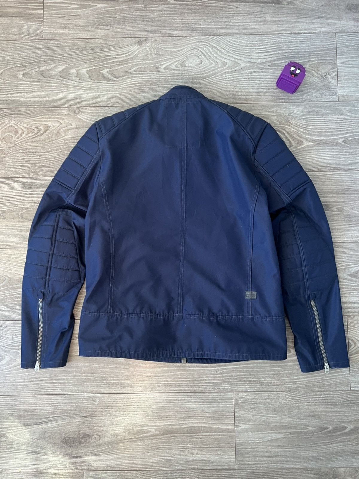 G-Star G Star Raw Denim Style Biker Moto Type Racing Style Jacket Size US L / EU 52-54 / 3 - 17 Thumbnail