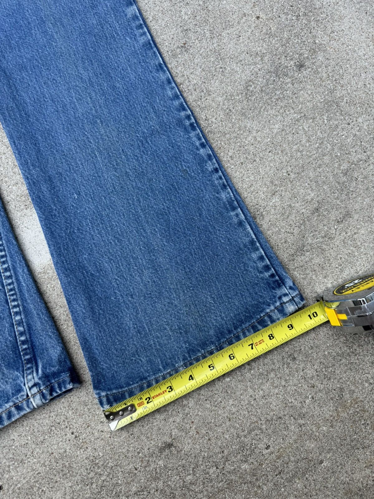 Levi's × Vintage Vtg 70s Levi’s 646 Orange Tab Bellbottom Flare Jeans 32x31 Size US 32 / EU 48 - 11 Thumbnail