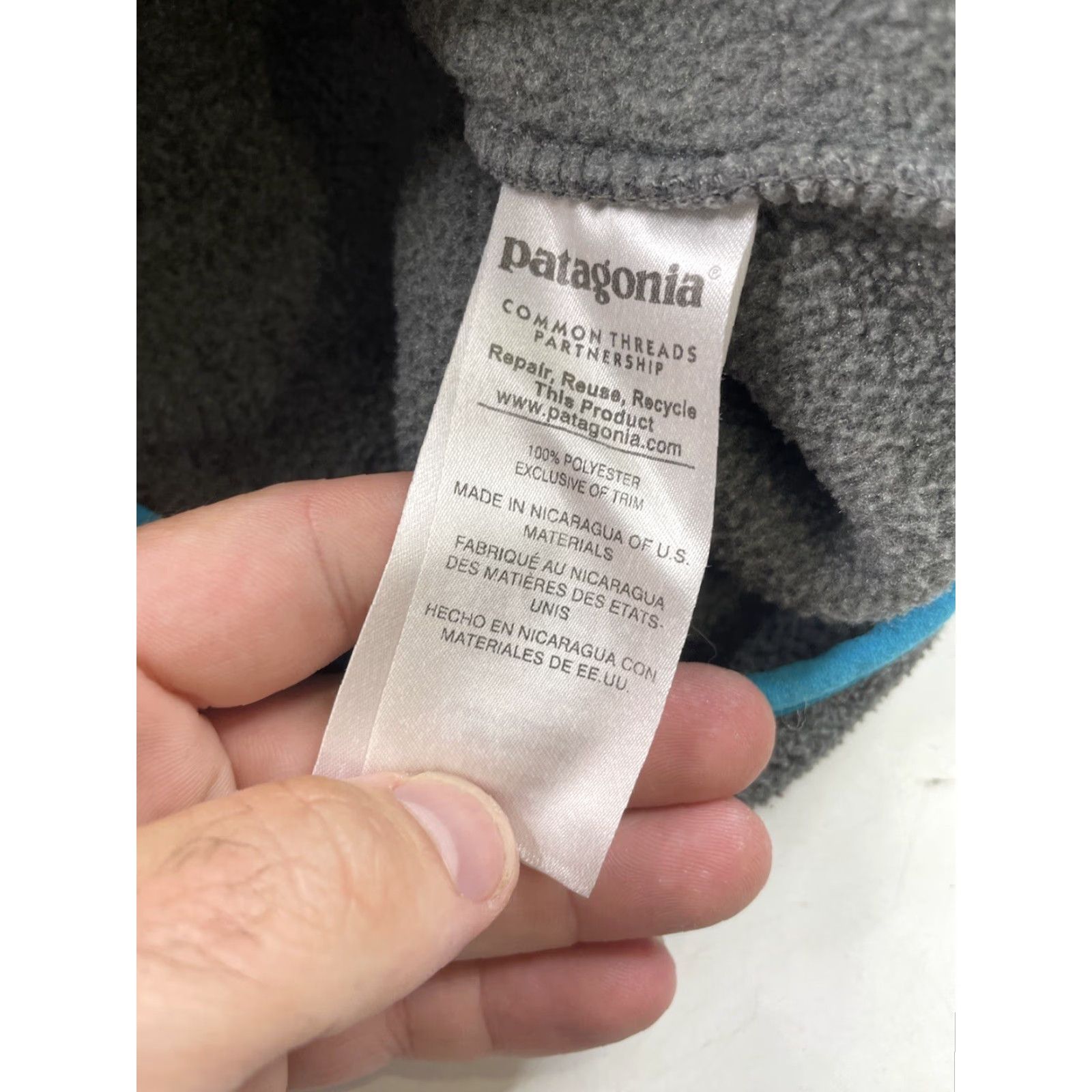 Patagonia Patagonia Lightweight Synchilla Snap-T Fleece Pullover Womens Medium Grey 25455 Size M / US 6-8 / IT 42-44 - 3 Thumbnail
