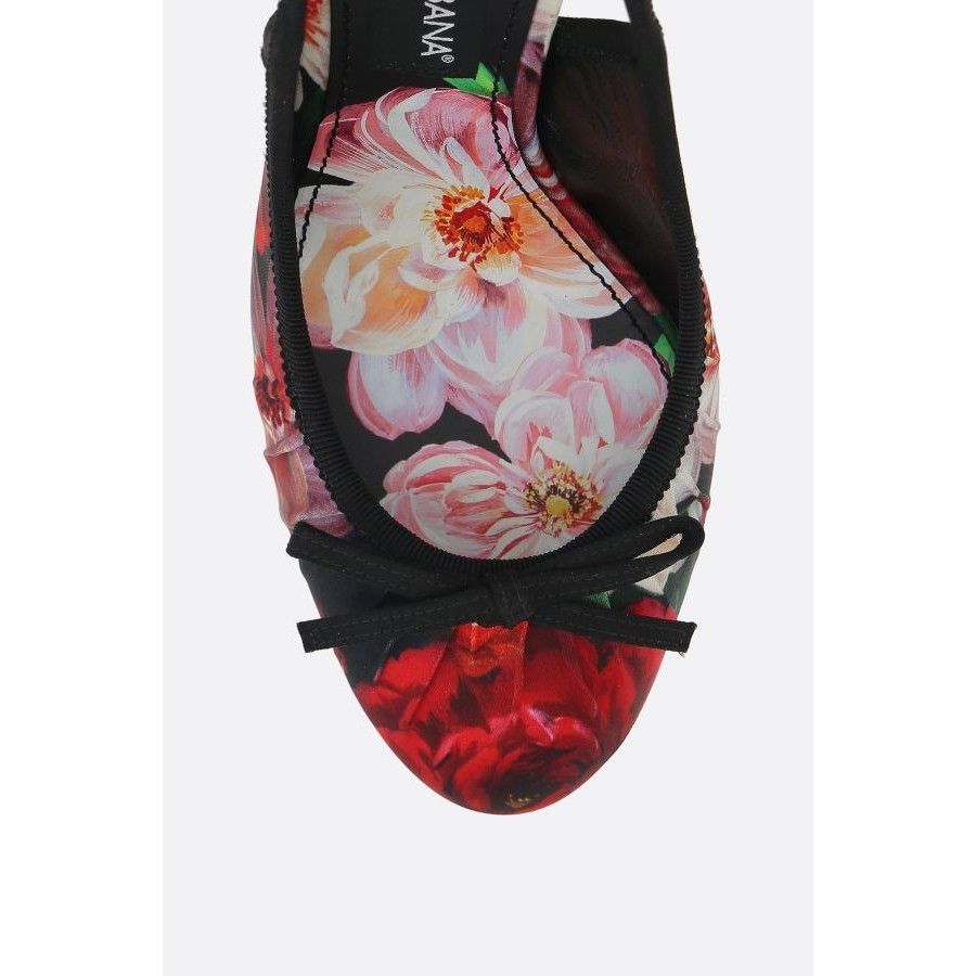 Dolce & Gabbana Dolce&Gabbana Vally Multicolor Platform Slingbacks New & Aut Size US 6.5 / IT 36.5 - 5 Thumbnail