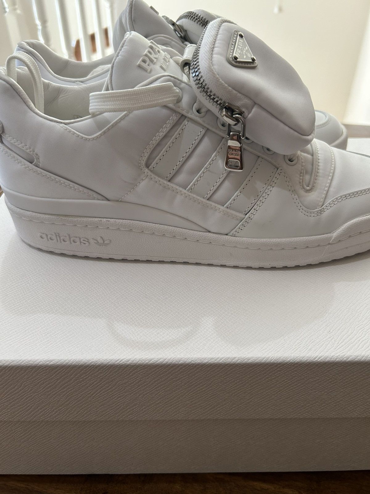 Adidas Adidas Prada Re-Nylon Forum Low Sneakers US 8.5 Size US 8.5 / EU 41-42 - 4 Thumbnail