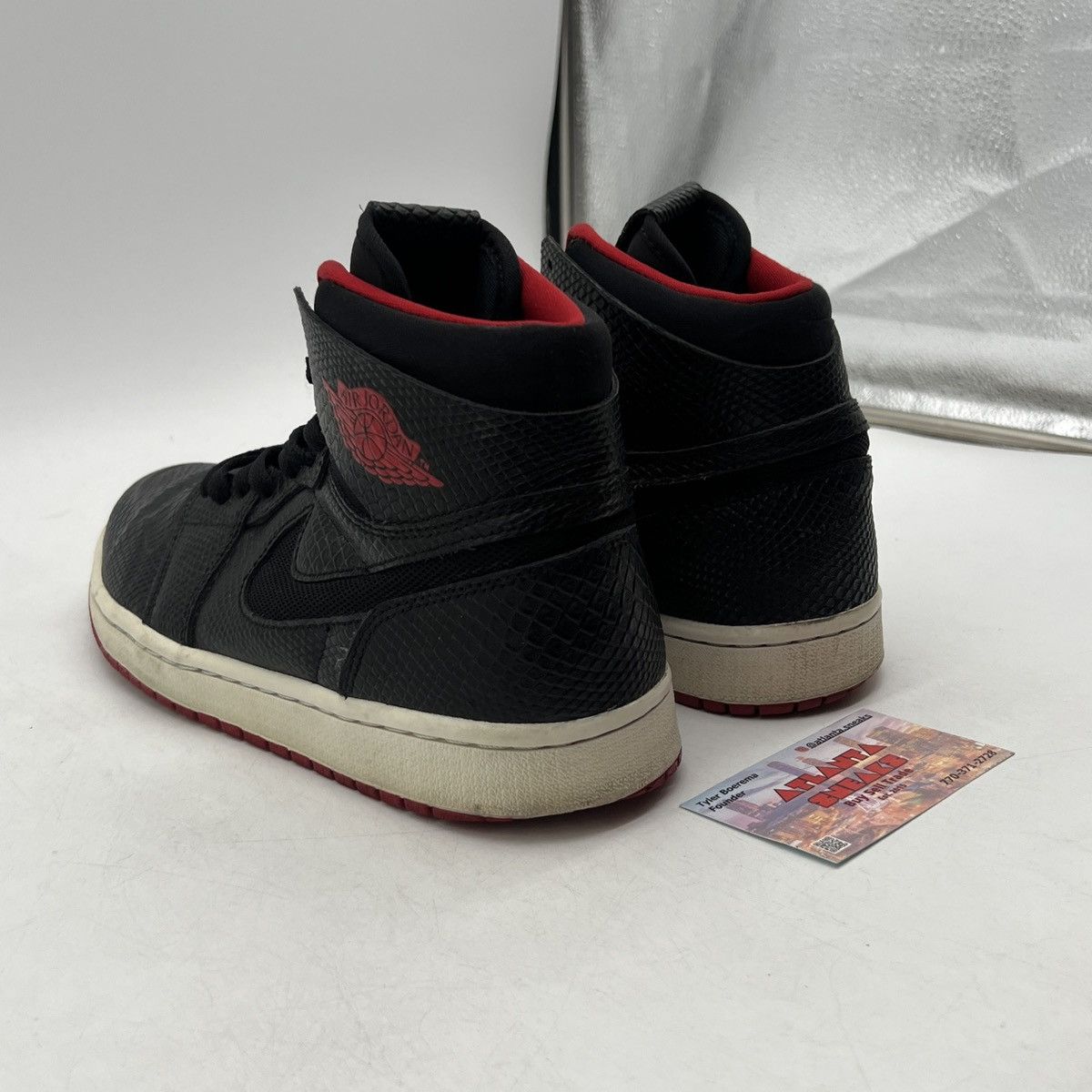Nike Air Jordan 1 high snakeskin Size US 9 / EU 42 - 4 Thumbnail