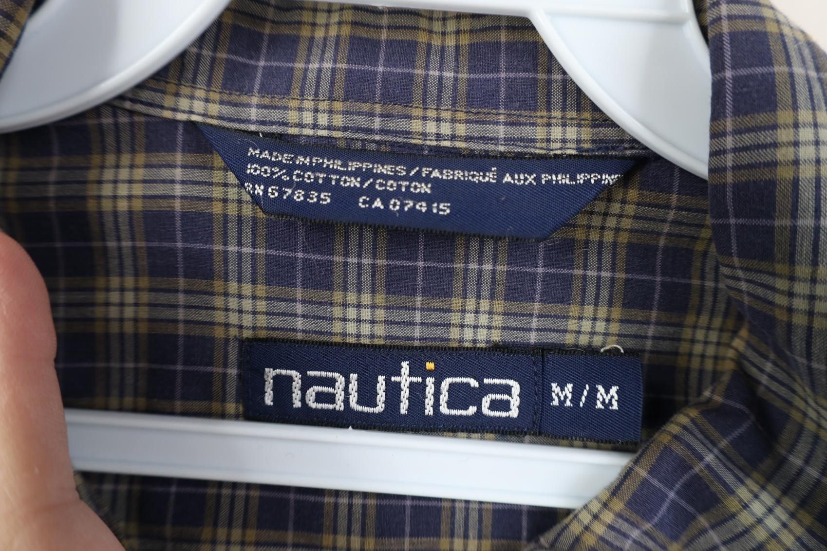 Nautica Vintage 90s Nautica Sailboat Collared Button Down Shirt Size US M / EU 48-50 / 2 - 8 Thumbnail