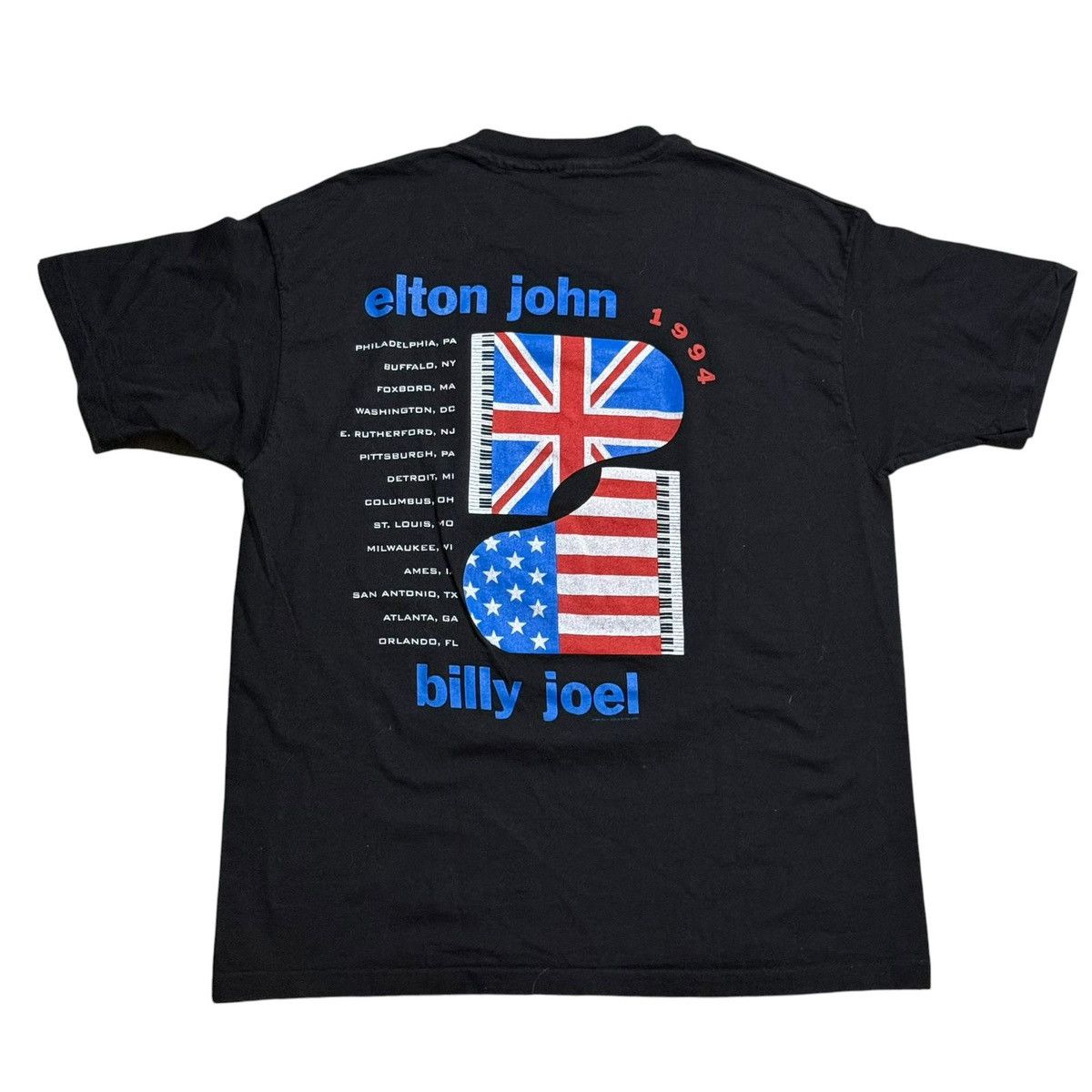 Vintage Elton John & Billie Joel Vintage 1994 Size US XL / EU 56 / 4 - 2 Thumbnail