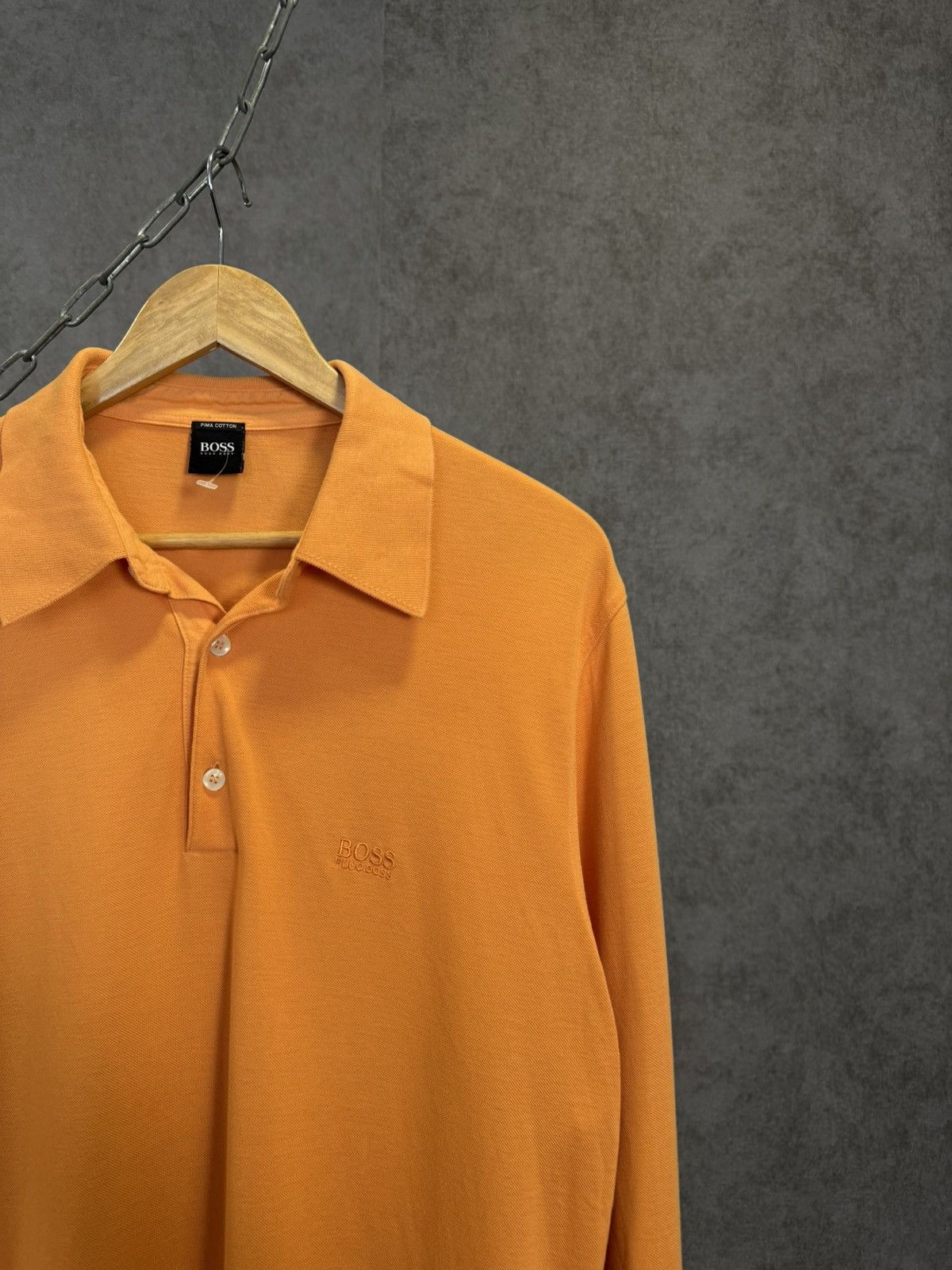 Hugo Boss Hugo Boss designer polo sweatshirt Size US XL / EU 56 / 4 - 2 Thumbnail