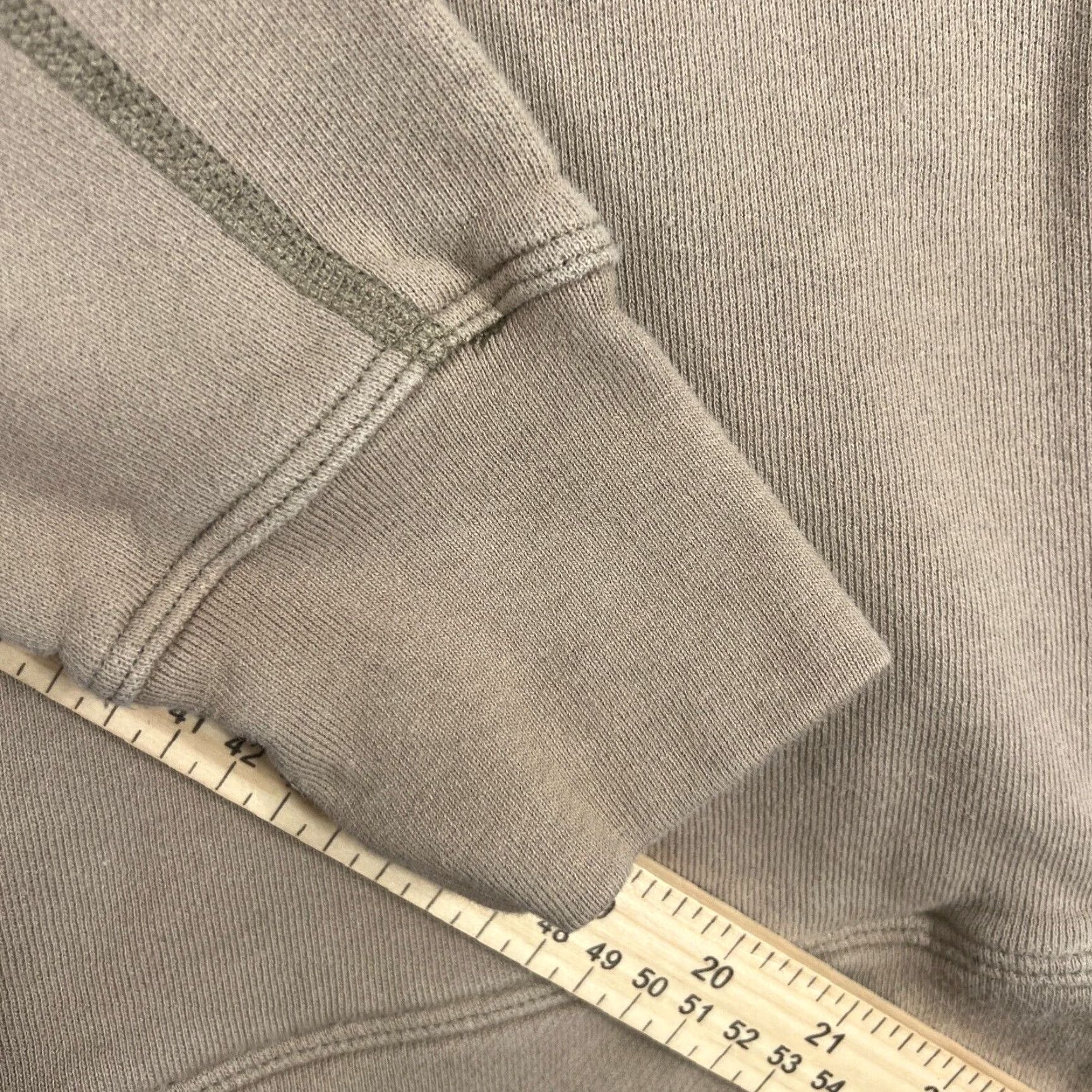 John Elliott John Elliott Hoodie M Beige Long Sleeve Zip Crew Neck Slim Fit Sports Streetwear Mens Size US M / EU 48-50 / 2 - 4 Thumbnail