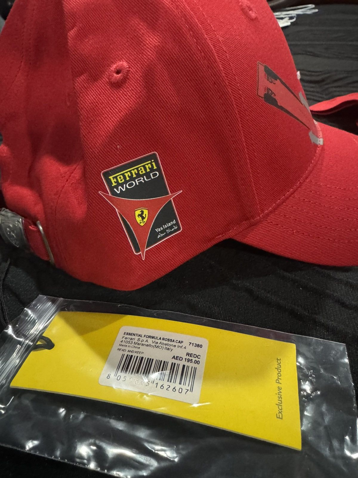 Ferrari Ferrari Essential Formula Rossa Cap Size ONE SIZE - 4 Thumbnail